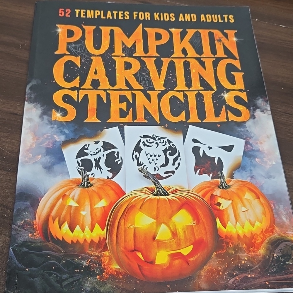 Halloween Pumpkin Carving Stencils Book